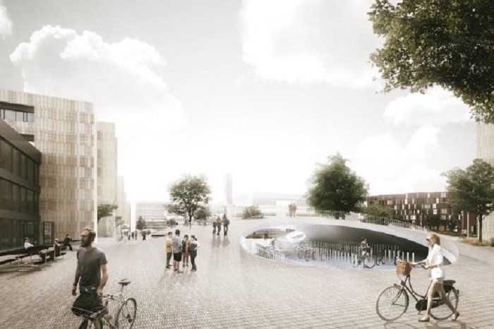 COBE представил дизайн-проект площади Копенгагенского университета