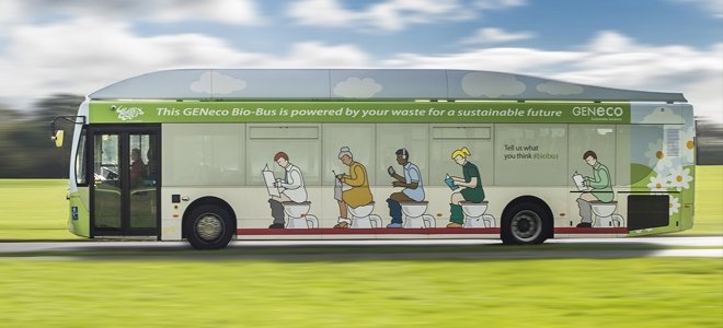В Великобритании запущен в эксплуатацию 40-местный Bio-Bus, работающий на переработанных отходах