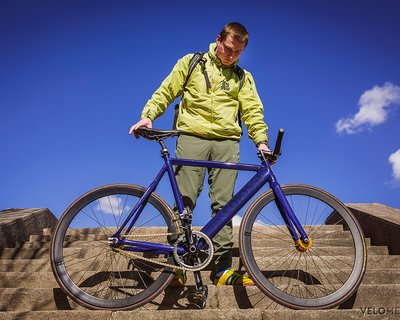 Fixed gear велосипед Сергея Батьянова