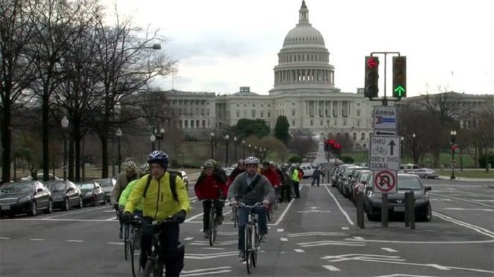 В Вашингтоне появились отличные велосипедные дорожки