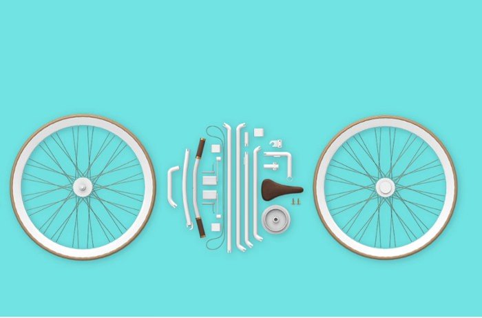 Складной велосипед Kit Bike от Lucid Design