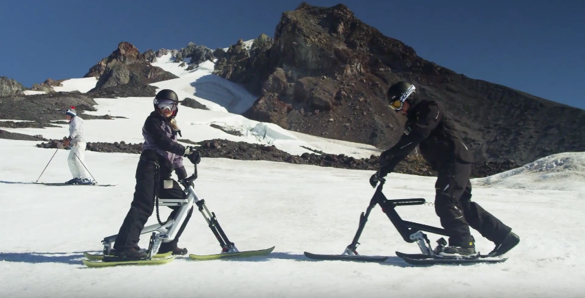 Snogo – велосипед для увлекательной и легкой езды по снегу