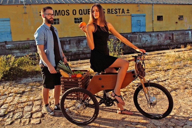 Проект RAIOOO: городской трехколесный велосипед с электродвигателем