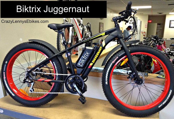 Biktrix готовится выпустить новый электрический фэтбайк Juggernaut