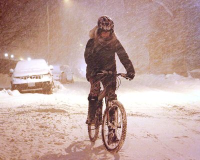 Как насладиться зимней ездой на велосипеде?