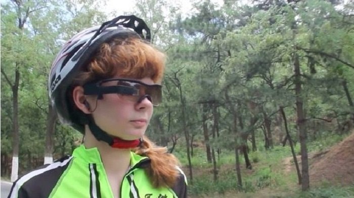 Многофункциональные очки Senth IN1 расширяют реальность для велосипедиста