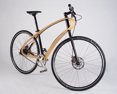 Велосипед с деревянной рамой от чешской компании Jan