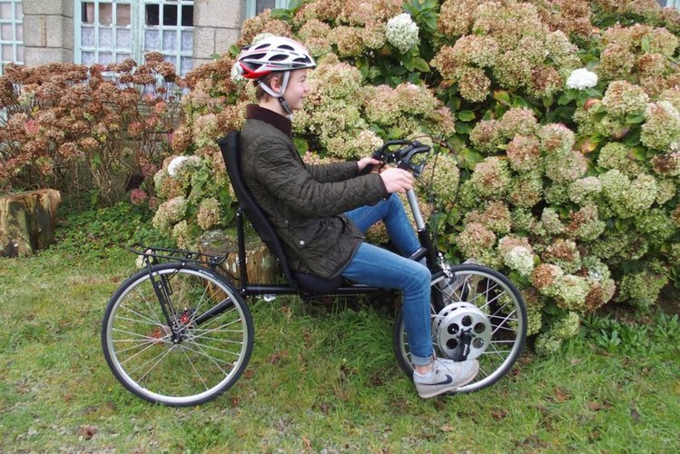 KerVelo – велосипед с передним приводом и без цепи