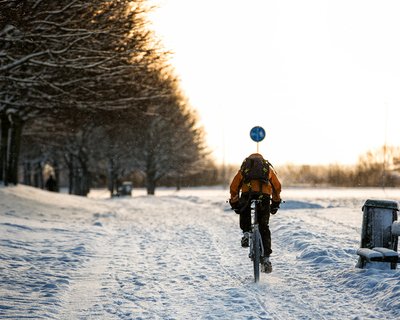 Четыре правила для тех, кто продолжает зимой ездить на велосипеде по городу