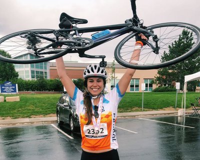 Риз Гарсия: Не позволю рассеянному склерозу помешать мне проехать 160 миль на велосипеде