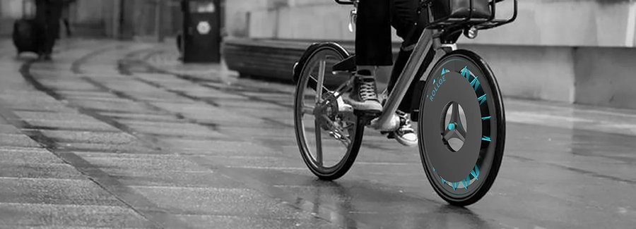 ROLLOE —велосипедное колесо для очистки воздуха