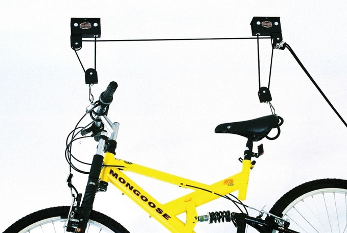 подъемная система для хранения велосипеда