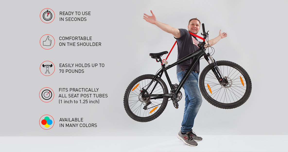 Ремень Bike Lift&Carry для переноски велосипеда