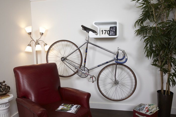 Самый дешевы метод хранения велосипеда. Вешаем велосипед на стену. | Shad | Дзен
