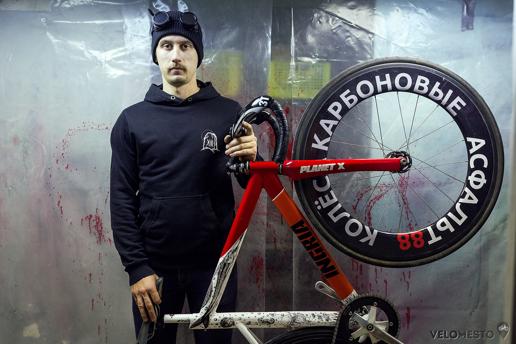 Fixed gear ingria велосипед Александра Привальнева
