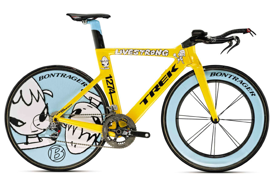 самый дорогой велосипед в мире Trek Yoshitomo Nara Speed Concept