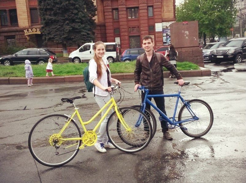 Бесплатные велосипеды в Украине